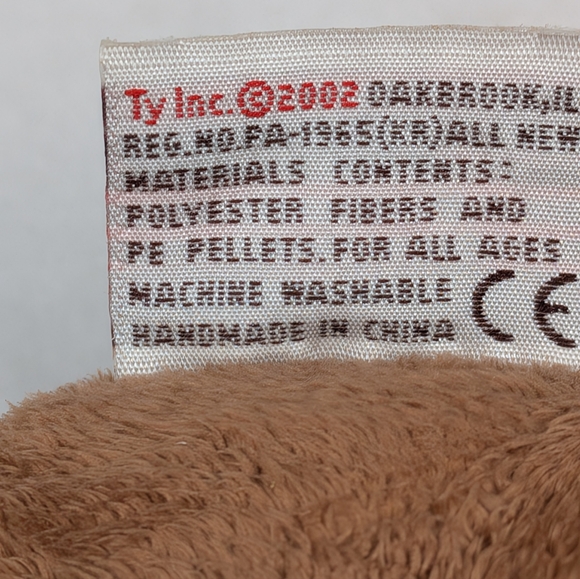 TY Pluffies 10" Dangles the Monkey Stuffed Animal w/tag-1st/Original 2002 - Picture 15 of 15